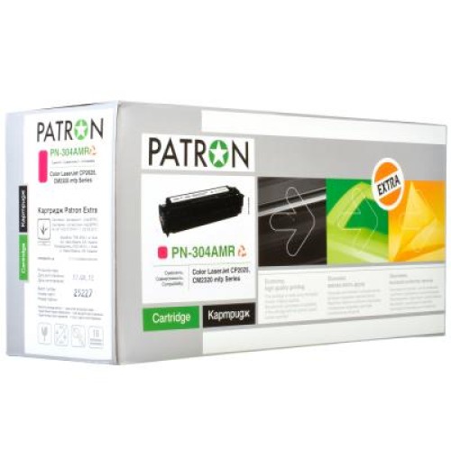 Картридж Patron HP CLJ CP2025/ CM2320 (PN-304AMR) MAGENTA Extra (CT-HP-CC533A-M-PN-R)