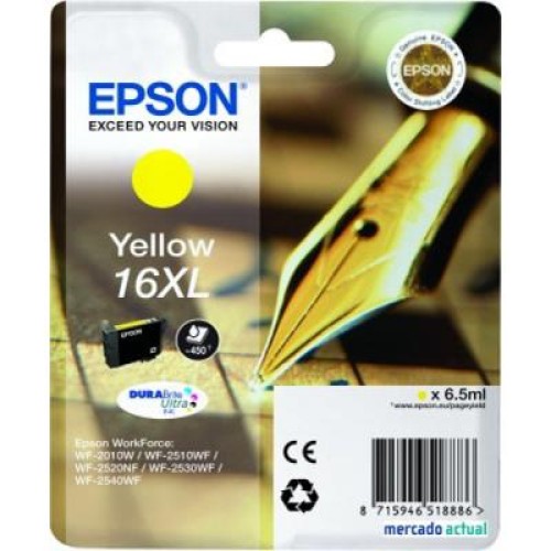 Картридж Epson 16XL WF-2010 yellow (C13T16344010/C13T16344012)