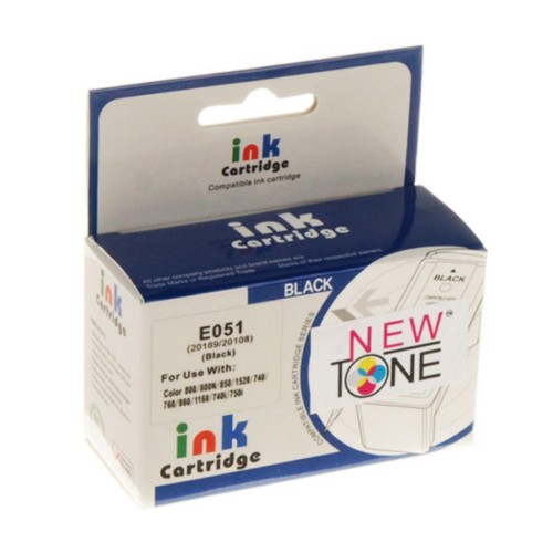 Картридж NewTone для EPSON Stylus Color 740/800/1520 Black (T051N)