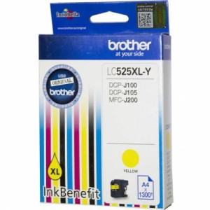 Картридж Brother DCP-J100/J105 XL yellow (LC525XLY)