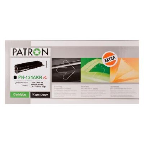 Картридж Patron HP CLJ Q6000A BLACK Extra (PN-124AKR)