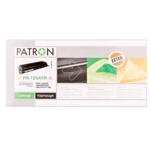 Картридж Patron HP CLJ Q6002A YELLOW Extra (PN-124AYR)