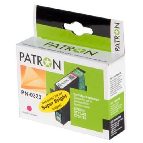 Картридж Patron EPSON C70/80 MAGENTA (аналог T032340) (PN-0323)