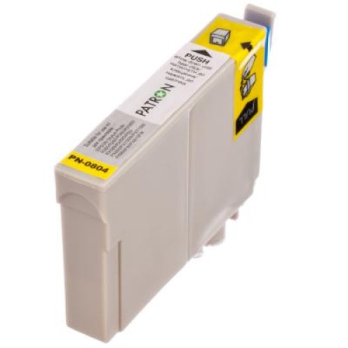 Картридж Patron EPSON R265/285/360,RX560/585/685,P50,PX650 YELLOW (T0804) (PN-0804)