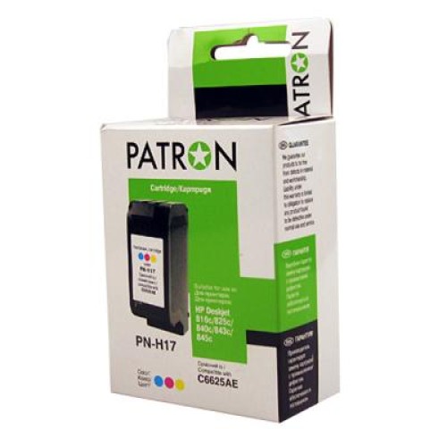 Картридж Patron HP №17 COLOUR /C6625AE (PN-H17)