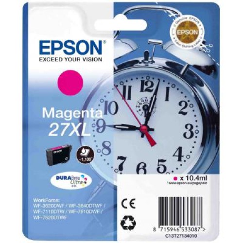 Картридж Epson 27XL WF-7620 magenta XL (C13T27134020/C13T27134022)