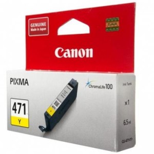 Картридж Canon CLI-471Y Yellow (0403C001)