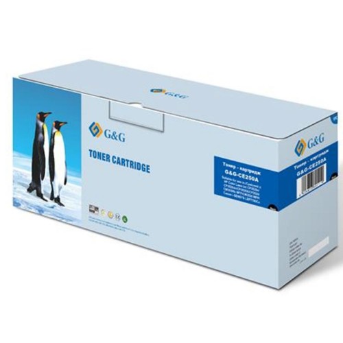 Картридж G&G для HP Color LaserJet CP3525n/CP3520/ CM3530fs/Canon 7750 (G&G-CE250A)