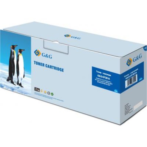 Картридж G&G для HP LJ Pro M476dn/M476dw/M476nw Cyan (G&G-CF381A)