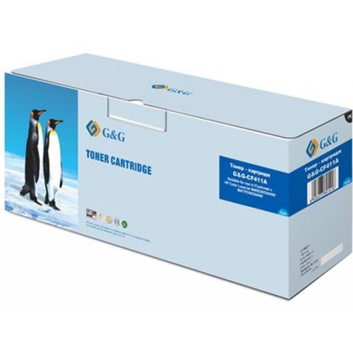 Картридж G&G для HP Color LJ M452dn/M452nw/M477fdn Cyan (G&G-CF411A)