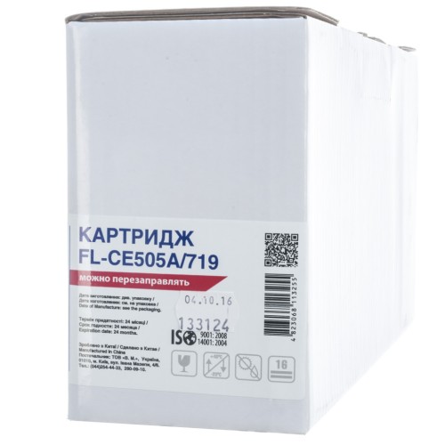 Картридж FREE Label HP LJ CE505A/CANON 719 (LJ P2035/2055, LBP6300) (FL-CE505A/719)