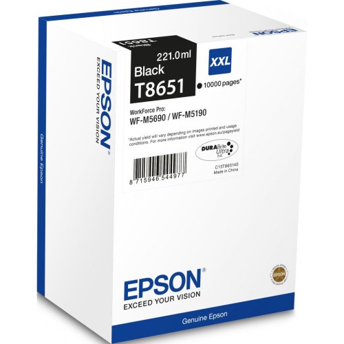 Картридж Epson WF-M5190/WF-M5690 10К black (C13T865140)