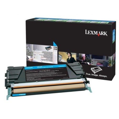 Картридж Lexmark C748 Bid Program Cyan 10k (C748H3CG)