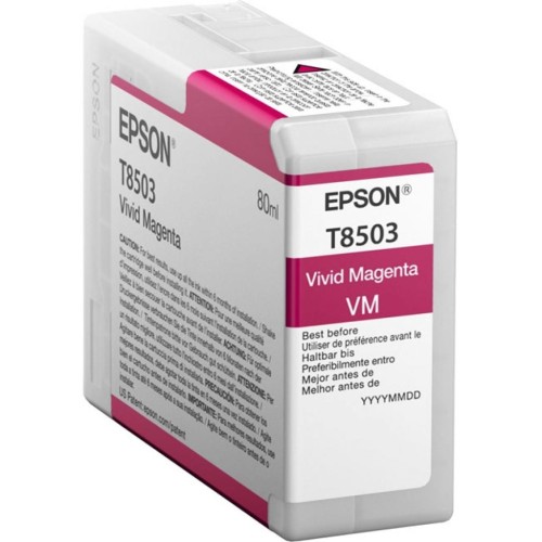 Картридж Epson P800 UltraChrome HD 80ml Viv.Magenta (C13T850300)