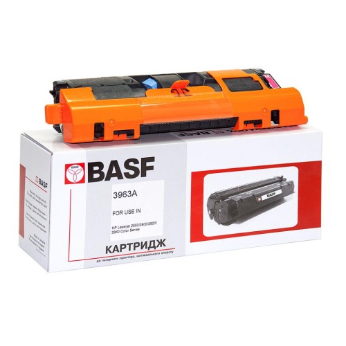 Картридж BASF для HP CLJ 2550/2820/2840 аналог Q3963A Magenta (B3963A)