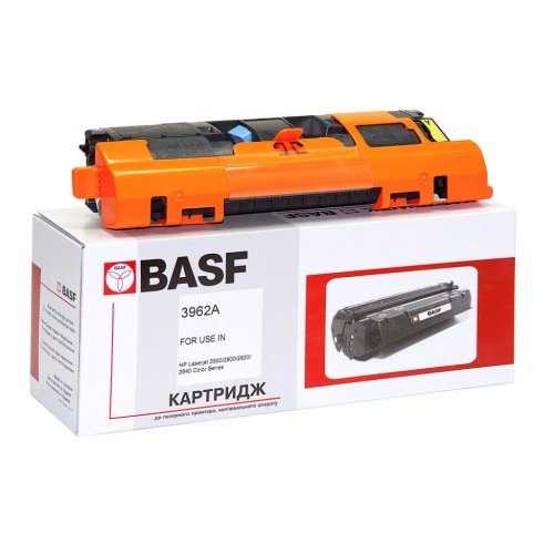 Картридж BASF для HP CLJ 2550/2820/2840 аналог Q3962A Yellow (B3962A)