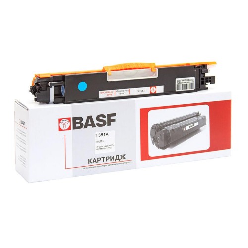 Картридж BASF для HP LJ M176n/M177fw аналог CF351A Cyan (B351A)