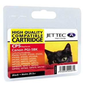 Картридж Jet Tec для Canon PGI-5Bk Black (110C000501)