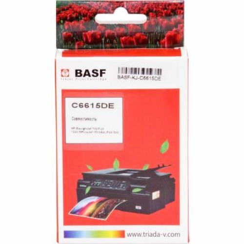 Картридж BASF для HP DJ 840C аналог HP 15 Black (KJ-C6615D)