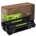 Картридж Patron HP LJ CB435A/CANON 712 GREEN Label (DUAL PACK) (PN-35A/712DGL)