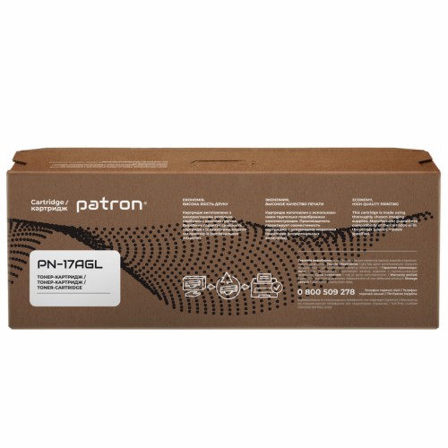 Картридж Patron HP LJ CF217A GREEN Label (PN-17AGL)