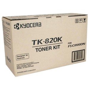 Тонер-картридж Kyocera TK-820K (1T02HP0EU0)
