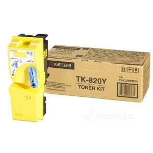 Тонер-картридж Kyocera TK-820Y (1T02HPAEU0)