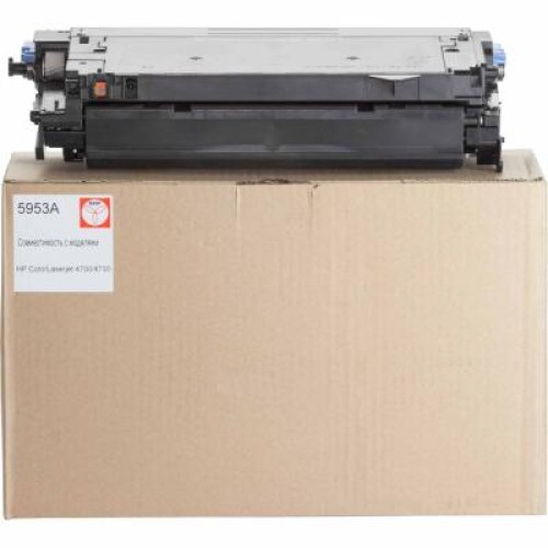 Картридж BASF для HP CLJ 4700 аналог Q5953A Magenta (KT-Q5953A)