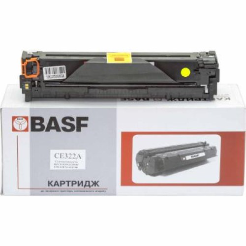 Картридж BASF для HP CLJ CP1525n/CM1415fn аналог CE322A Yellow (KT-CE322A)