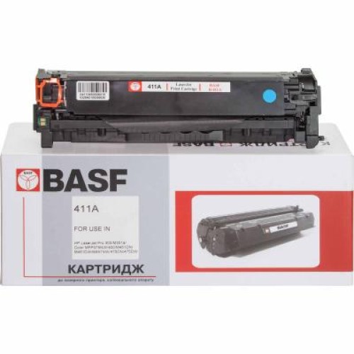 Картридж BASF для HP CLJ M351a/M475dw аналог CE411A Cyan (KT-CE411A)