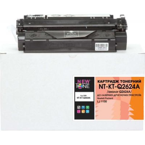 Картридж NewTone для HP LJ 1150 аналог Q2624A Black (NT-KT-Q2624A)