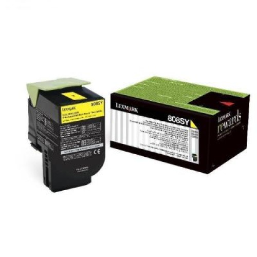 Картридж Lexmark CX310/410/510 Yellow 2K (80C8SYE)