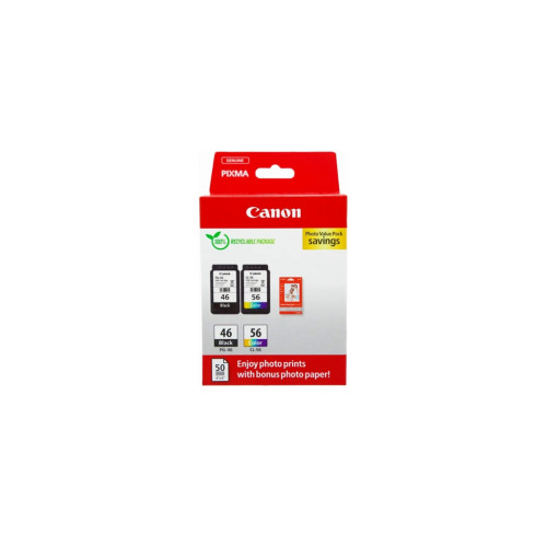 Картридж Canon PG-46 + CL-56 + Paper (Multi Pack) (9059B003)