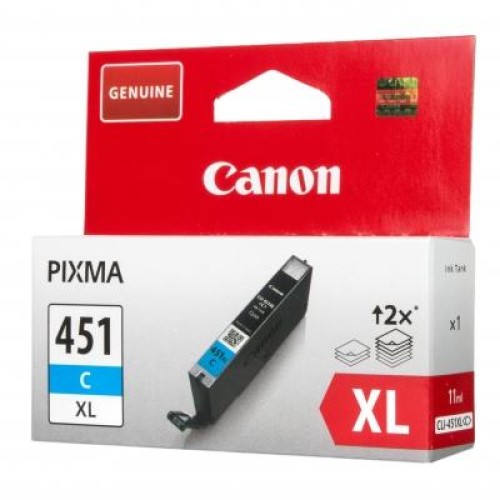 Картридж Canon CLI-451C XL Cyan (6473B001)