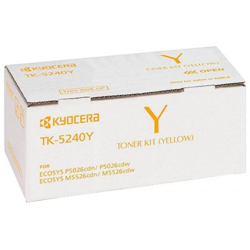Тонер-картридж Kyocera TK-5240Y Yellow 3K (1T02R7ANL0)