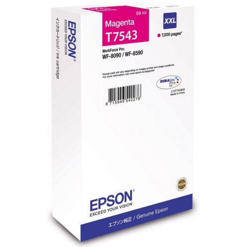 Картридж Epson WF-8090/8590 Magenta XXL 7K (C13T754340)