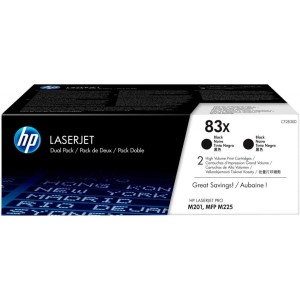 Картридж HP LJ  83X Dual Pack (CF283XD)