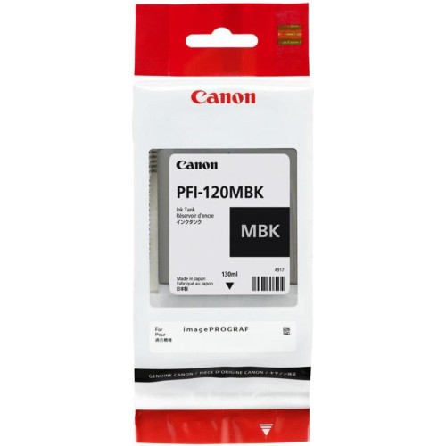 Картридж Canon PFI-120 Matte Black, 130ml (2884C001AA)