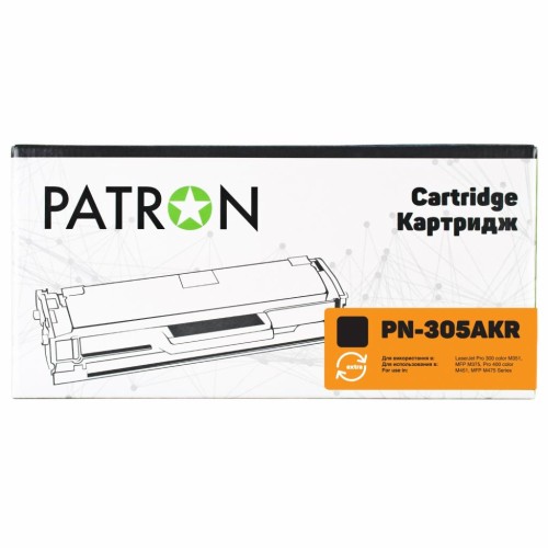 Картридж Patron HP CLJ CE410A для M351/451 Black, Extra (PN-305AKR)