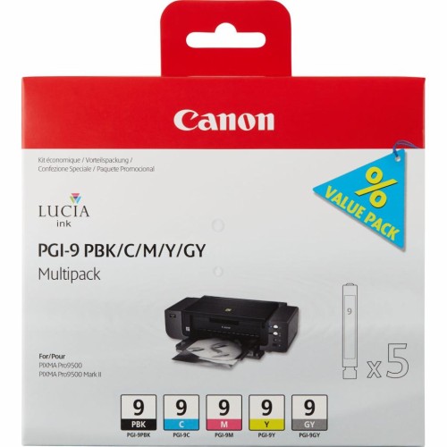 Картридж Canon PGI-9 Multi Pack PBK/C/M/Y/GY (1034B013)