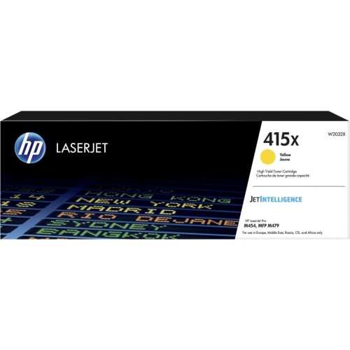 Картридж HP CLJ  415X Yellow (W2032X)