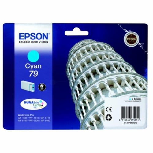 Картридж Epson WF-5xxx Cyan (0.8K) (C13T79124010)