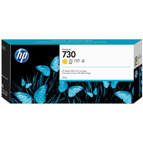 Картридж HP DJ No.730 300ml Yellow (P2V70A)