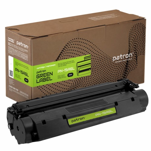 Картридж Patron HP LJ C7115A GREEN Label (PN-15AGL)