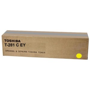 Тонер-картридж Toshiba T-281C EY YELLOW 10К (6AK00000107/6AG00000843)