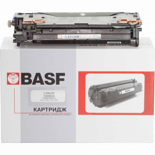 Тонер-картридж BASF Canon iRC1021i/1028i Black 1660B006 (KT-CEXV26BK)