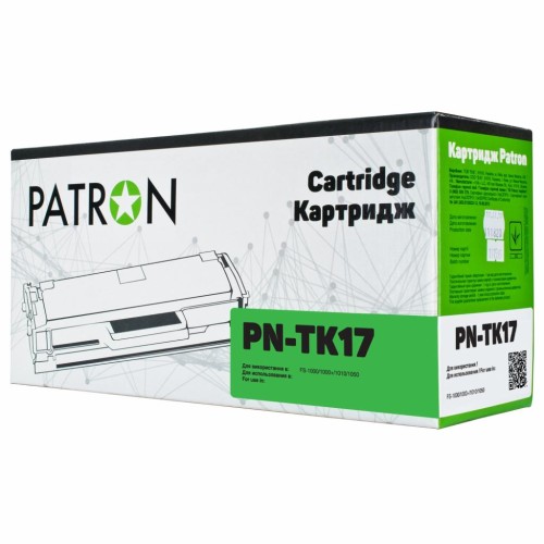 Тонер-картридж Patron KYOCERA MITA TK-17 (PN-TK17)