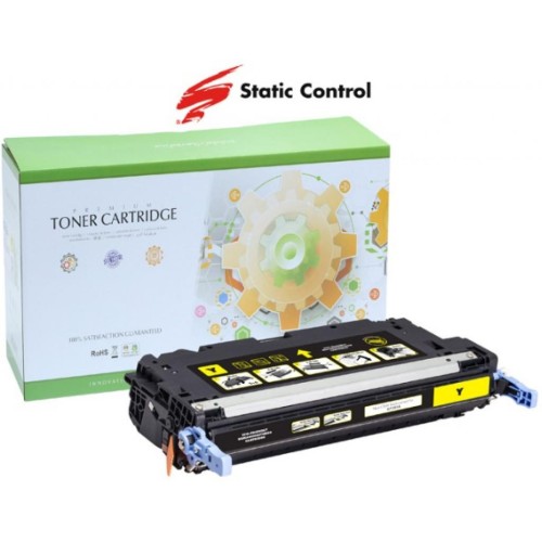 Картридж Static Control HP CLJ Q6472A 4k yellow (RC2Q6472A)