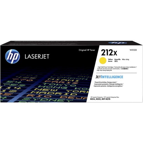 Картридж HP CLJ  212X Yellow 10K (W2122X)