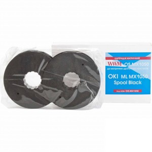 Картридж WWM OKI Ribbon ML MX1050 Spool Black, refurbished (OS.MX1050/REF)